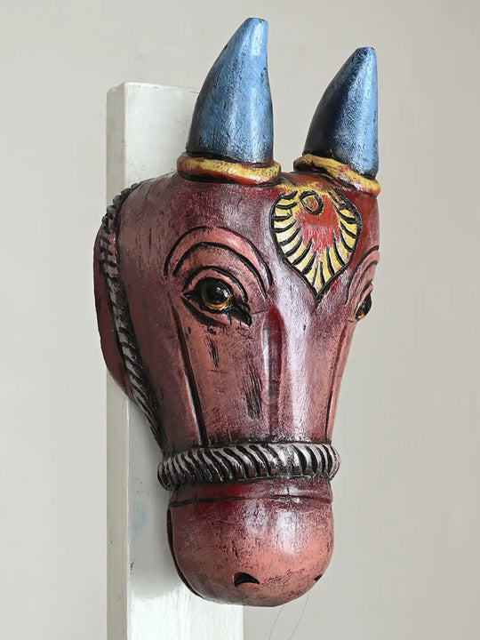 Colorful Ox Face Mask