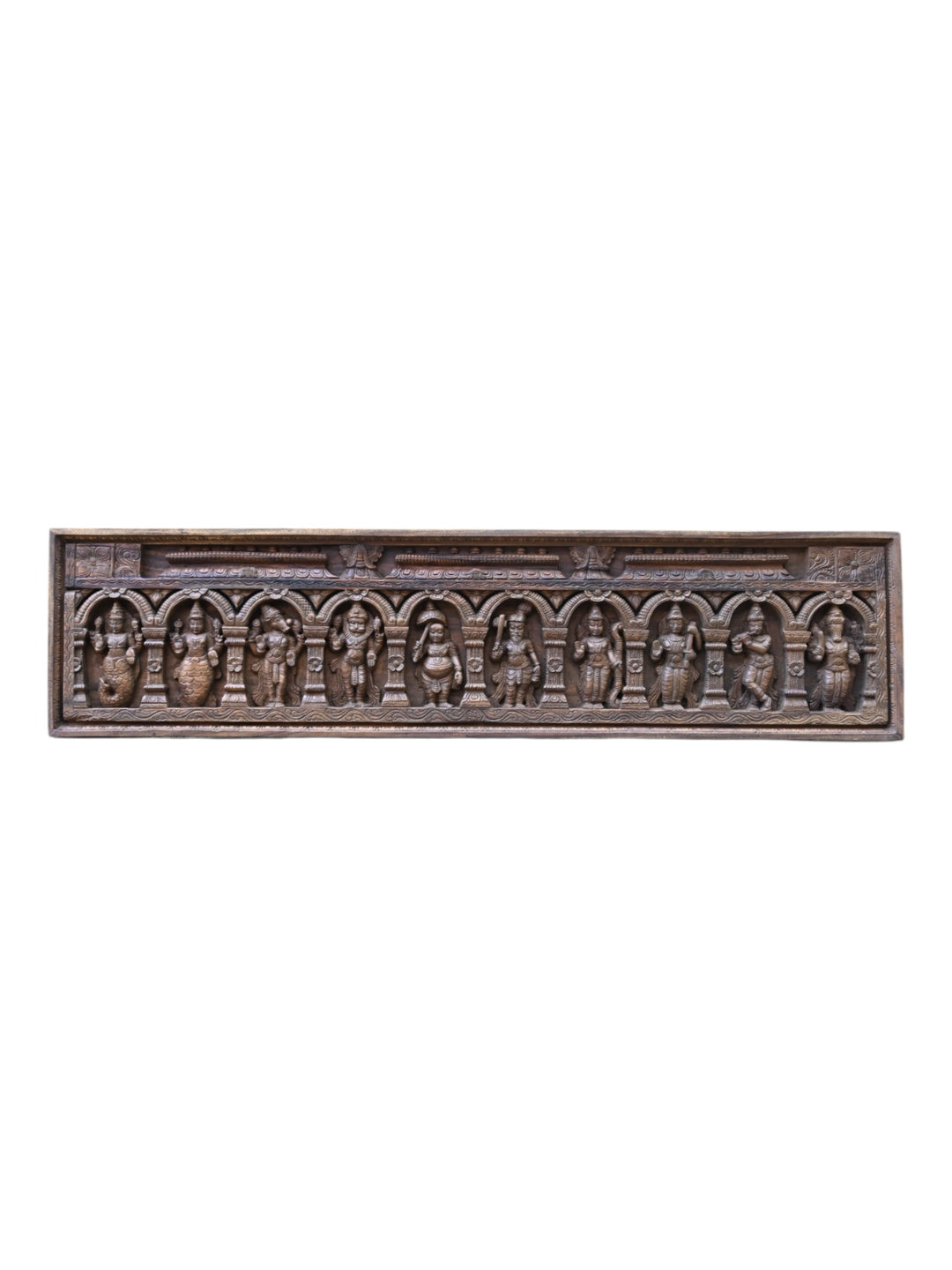 dashavatar wooden panel