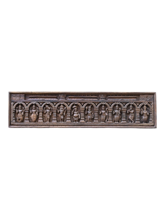 dashavatar wooden panel