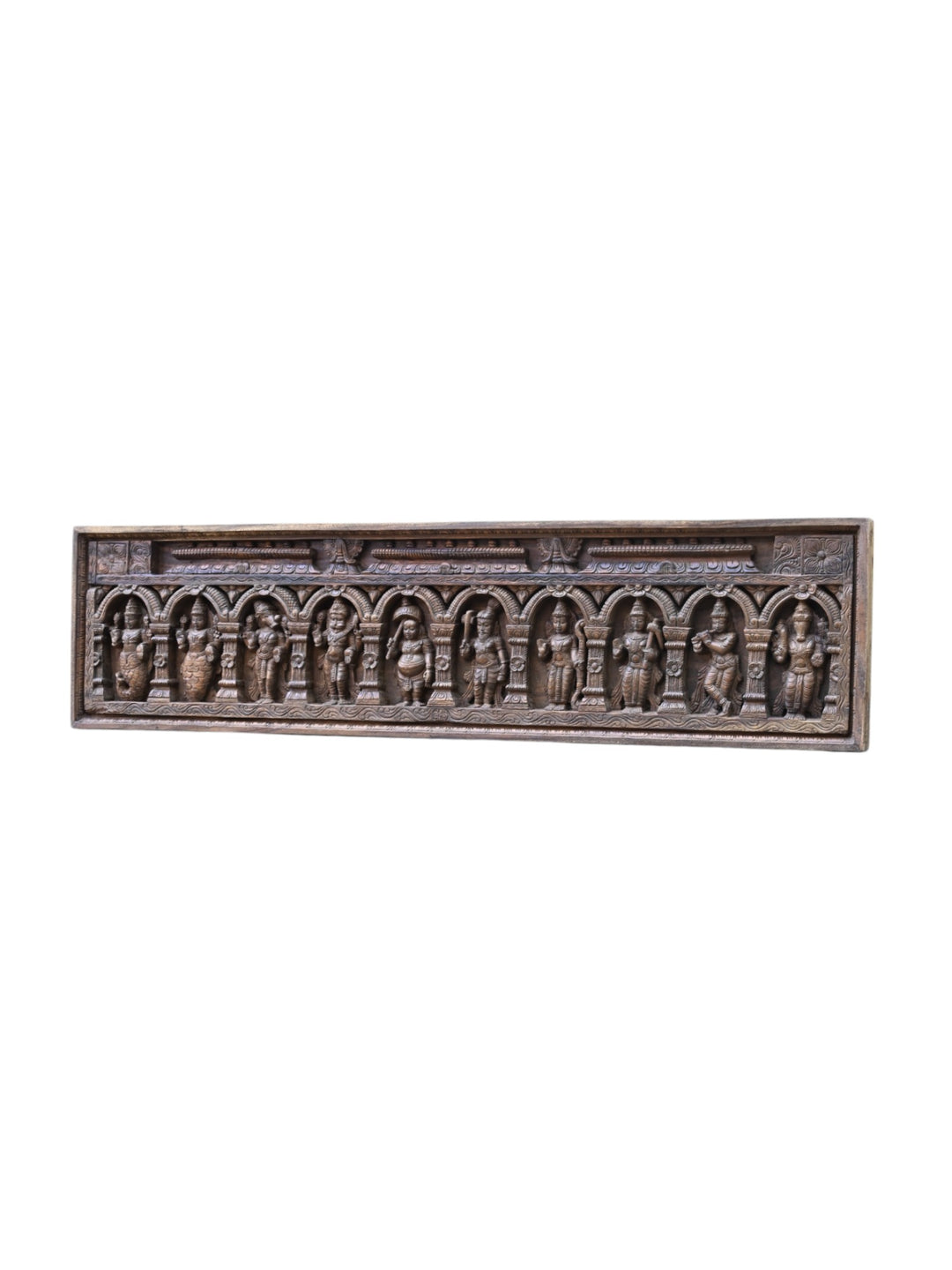dashavatar wooden panel