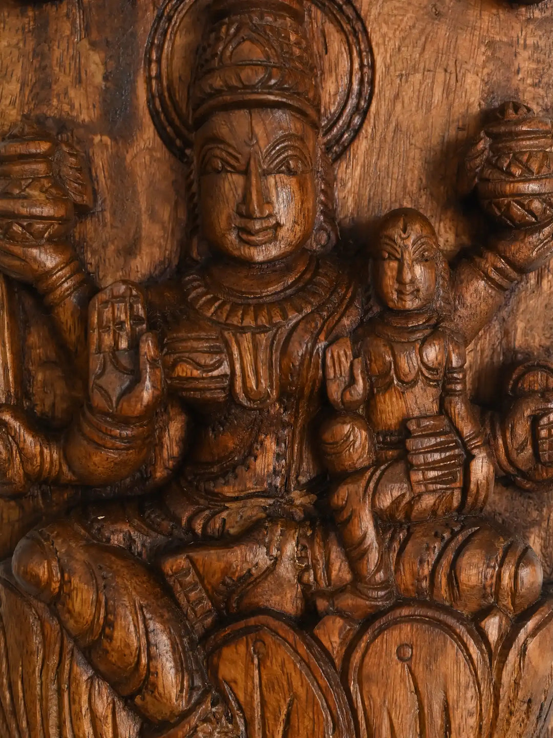 Vertical Astalakshmi Wall Mount Panel 74"