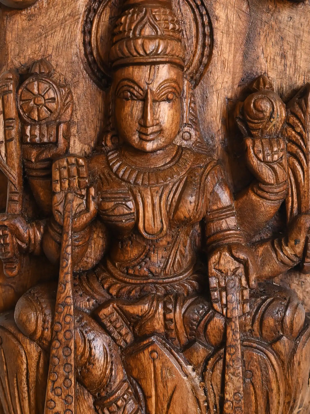 Vertical Astalakshmi Wall Mount Panel 74"