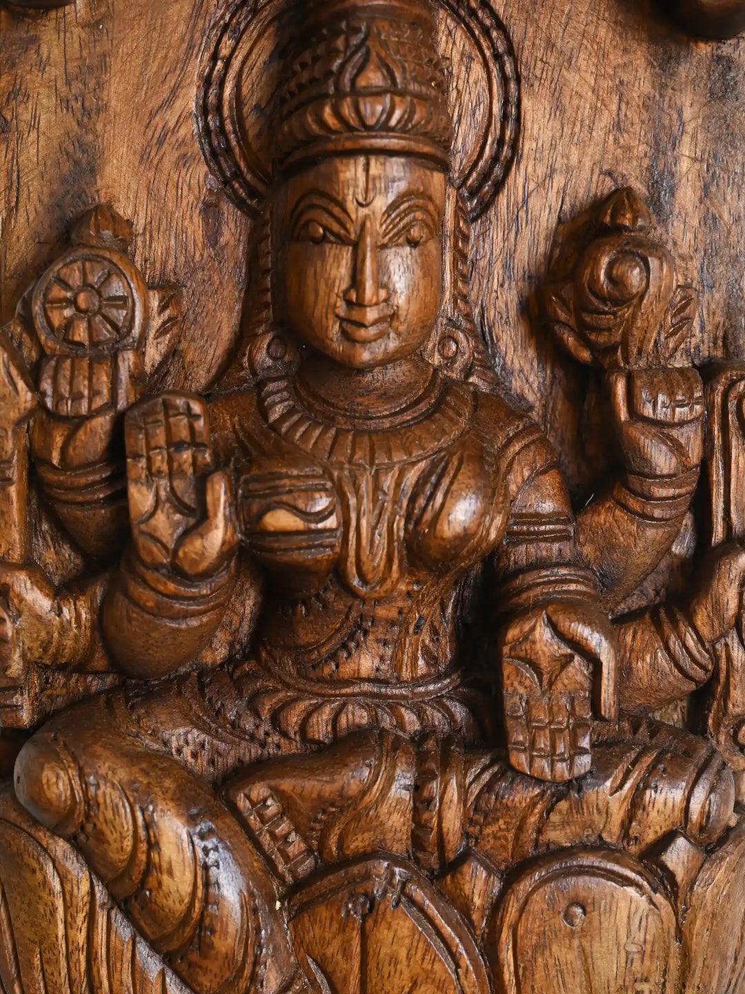 Vertical Astalakshmi Wall Mount Panel 74"