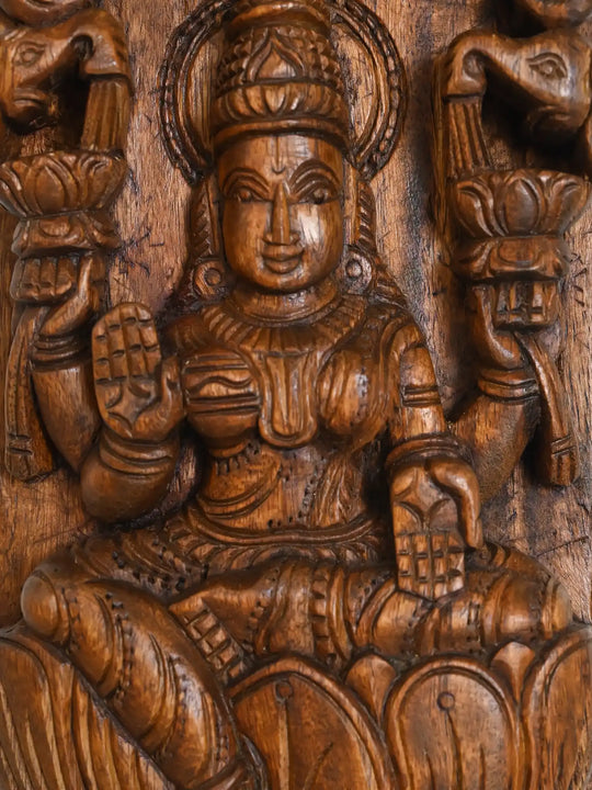 Vertical Astalakshmi Wall Mount Panel 74"
