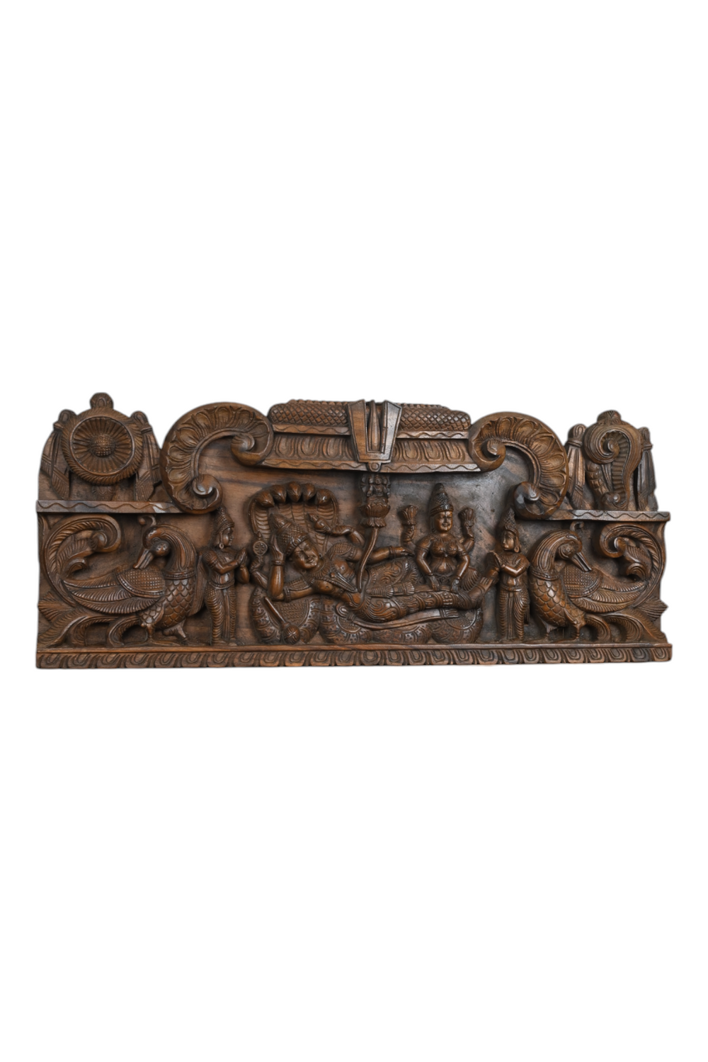 Wood panel for wall decor&nbsp;Lord Vishnu