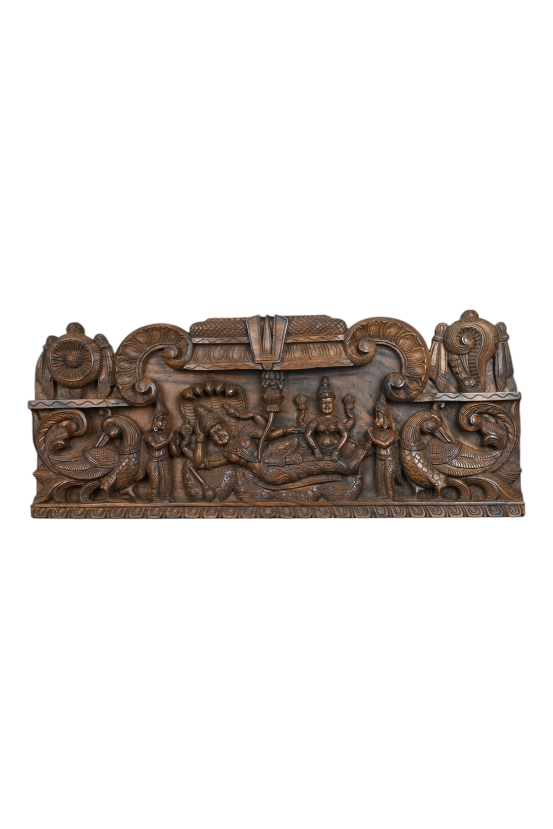 Wood panel for wall decor&nbsp;Lord Vishnu