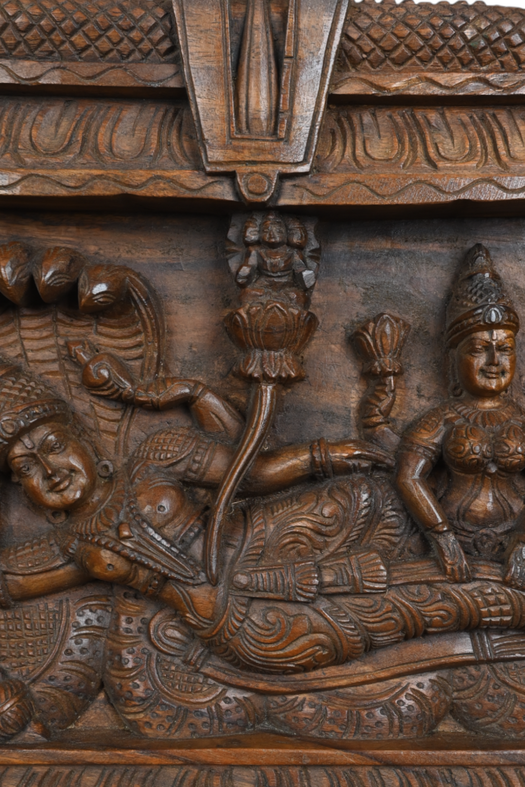 Lakshmi Narayana on Adisesha With Symbols 36"