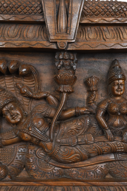 Lakshmi Narayana on Adisesha With Symbols 36"