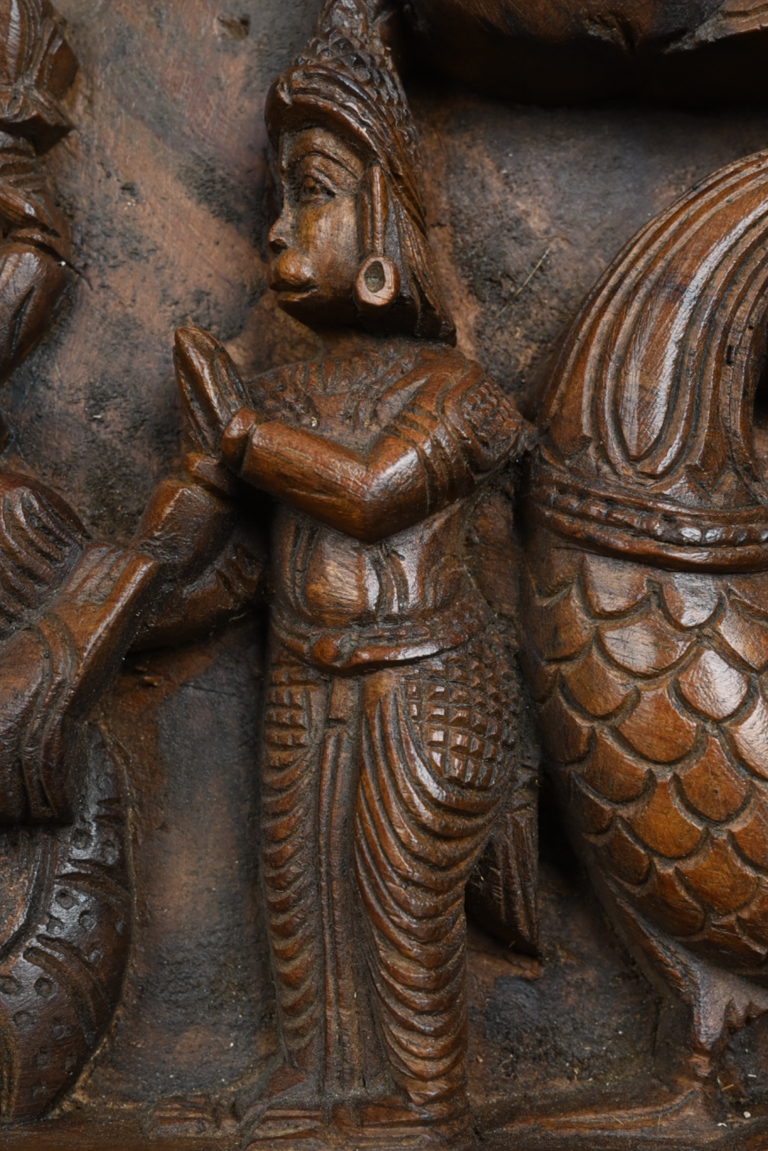 Lakshmi Narayana on Adisesha With Symbols 36"