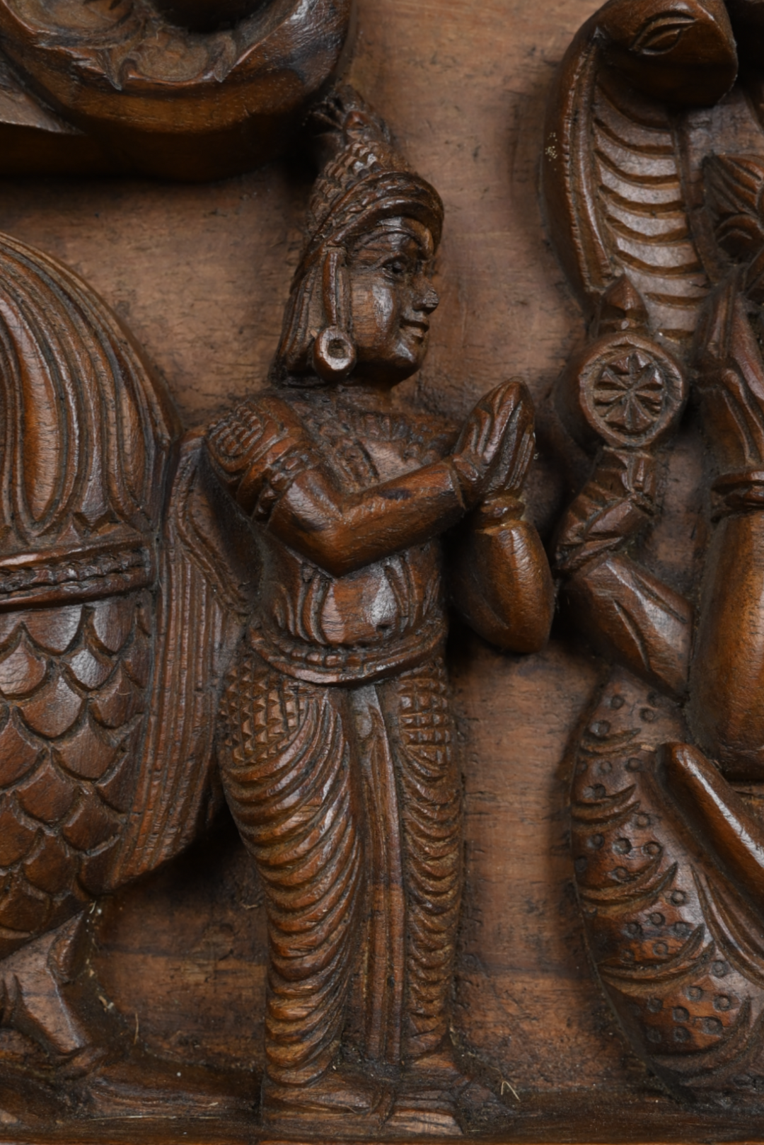 Lakshmi Narayana on Adisesha With Symbols 36"