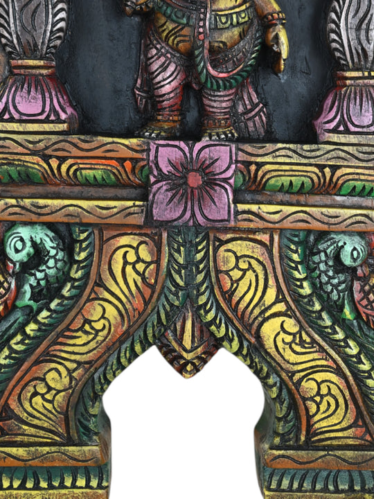 2 Feet Lord Umbrella Vinayaga Wall Panel