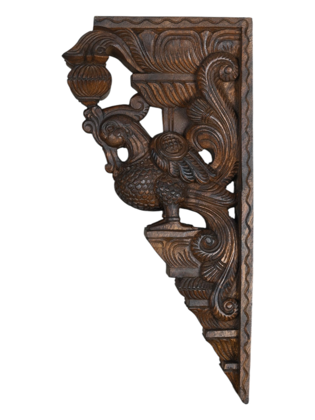wooden Hamsa wall bracket