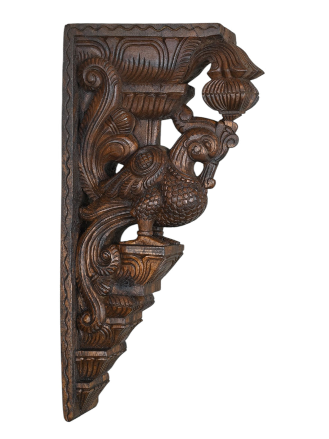 wooden Hamsa wall bracket