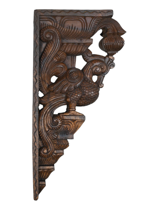 wooden Hamsa wall bracket