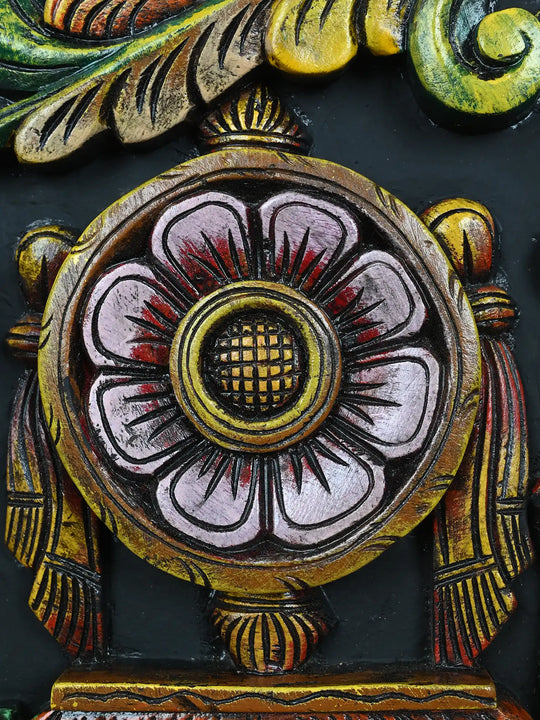 Floral Decorative Shangu chakra Namam 35"