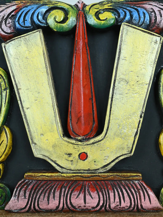 Floral Decorative Shangu chakra Namam 35"