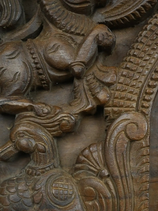 Three forms Of Apsara Wall Panel 36"