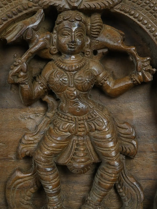 Three forms Of Apsara Wall Panel 36"