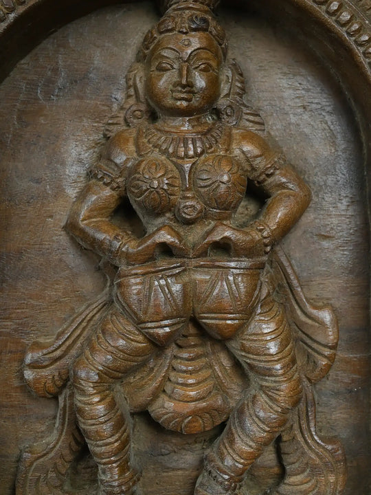 Three forms Of Apsara Wall Panel 36"