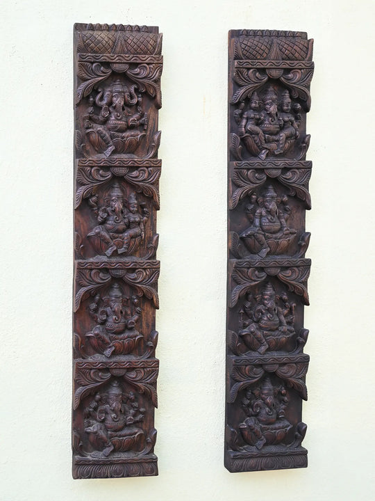 Wood Asta Ganesh panel