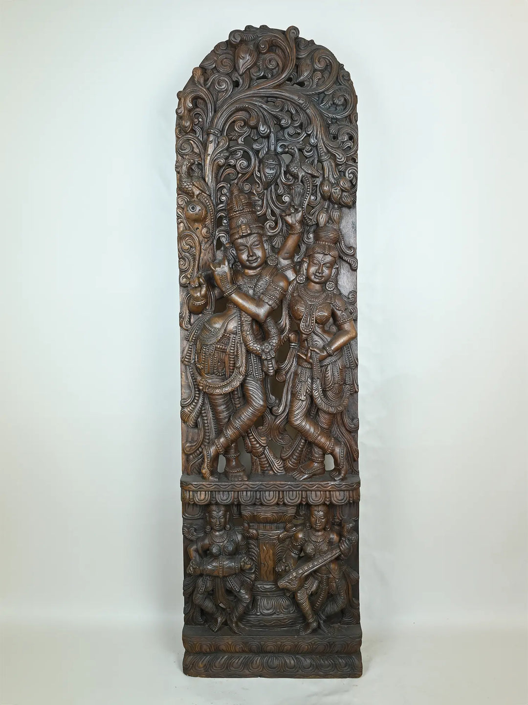 6 Feet God Radha Krishna Jali Work