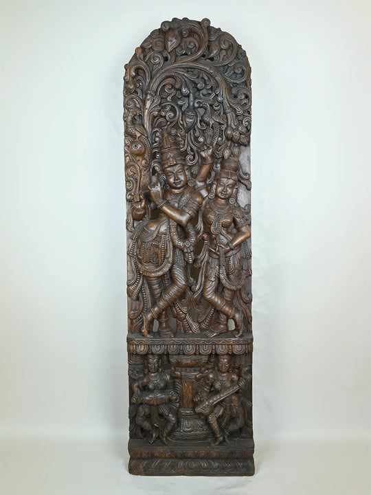 6 Feet God Radha Krishna Jali Work
