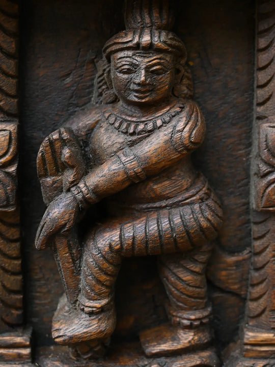 Lord Ganesh In Three Forms Wall Mount Panel 60"