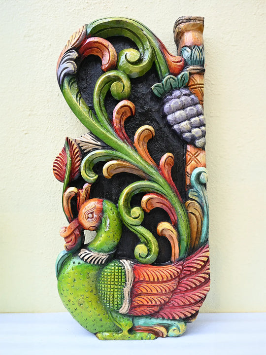 Unique paired Hamsa Wall Mount Panel 24"