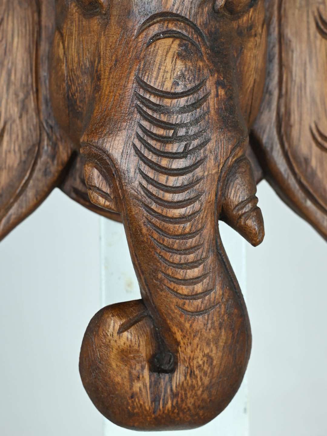 Traditional Ganesha Mask in Wood-13"