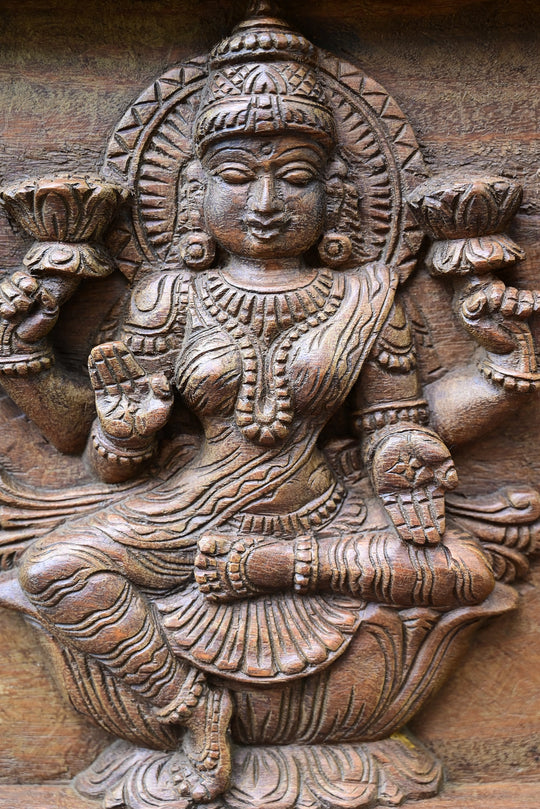 Goddess Gajalakshmi With Elephants 51"