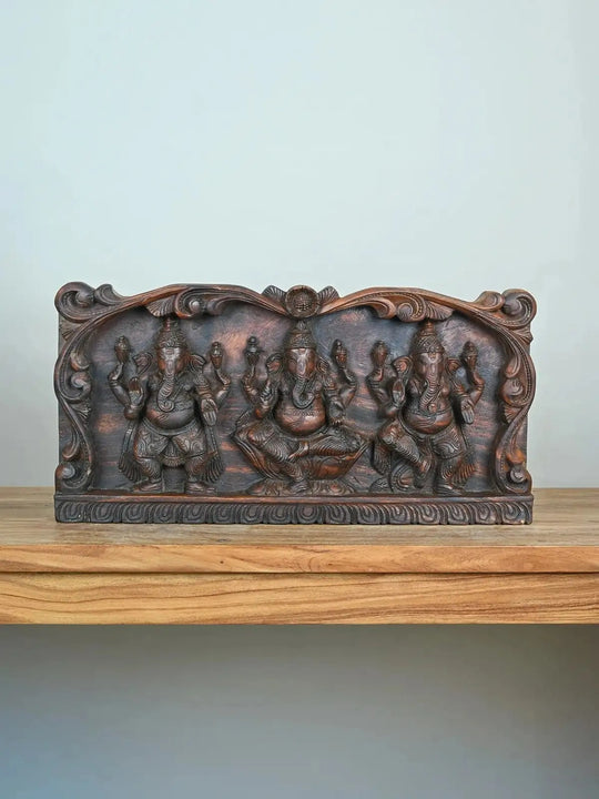 Vaagai Ganesh wall panel-24"