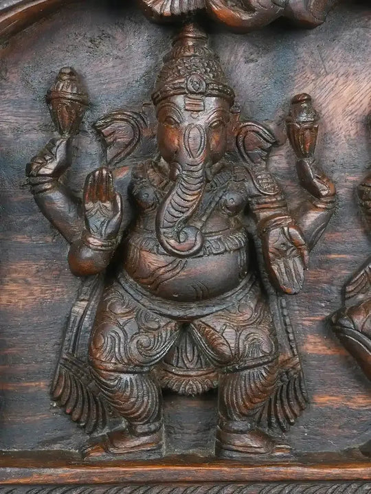 Vaagai Ganesh wall panel-24"