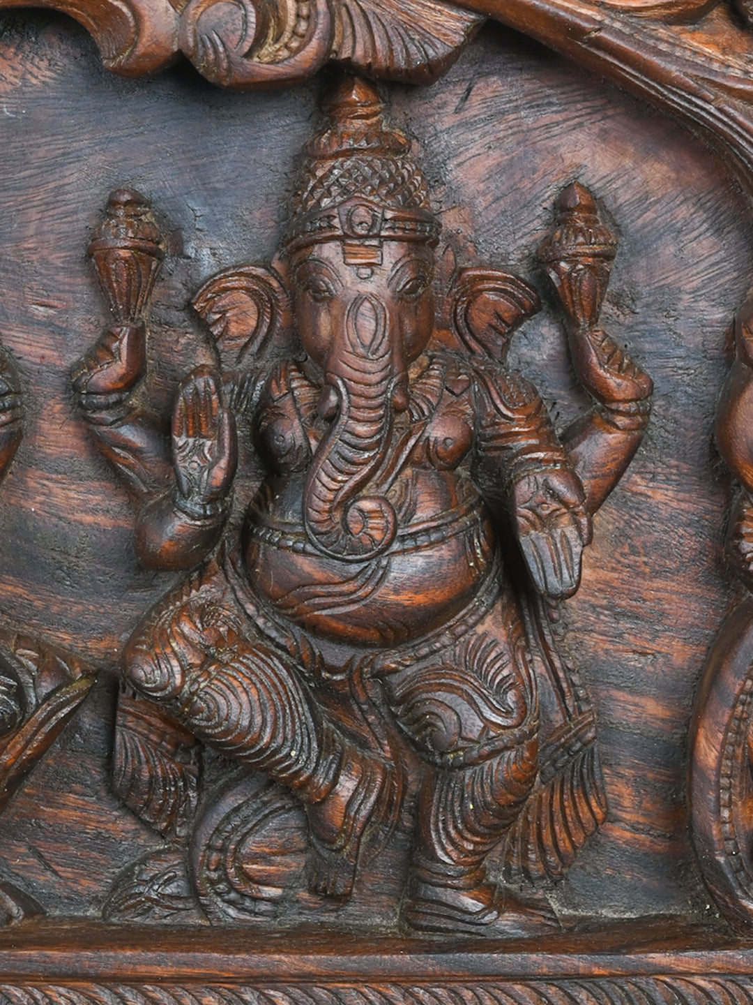 Vaagai Ganesh wall panel