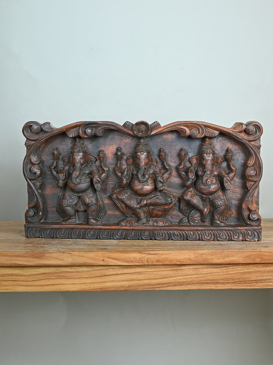 Vaagai Ganesh wall panel