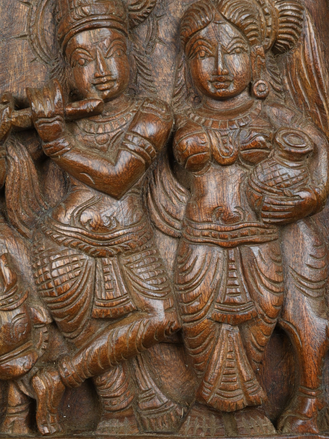 1 Feet Graceful Radha Krishna Wall Hanging