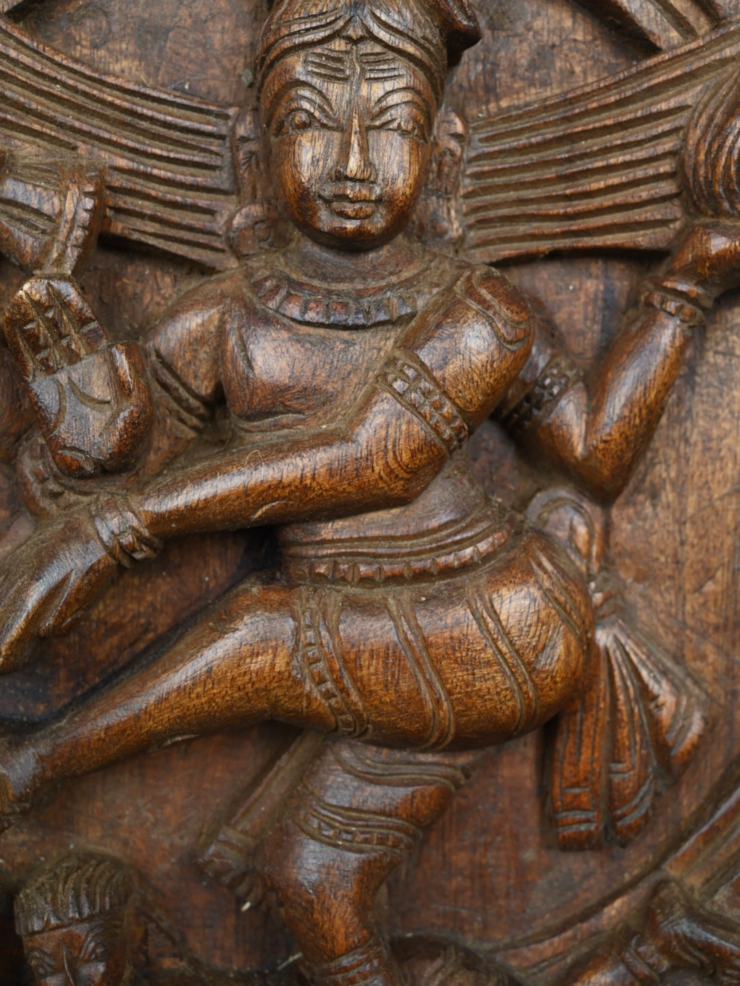 Lord Natarajar With Demon Wall Mount 12"