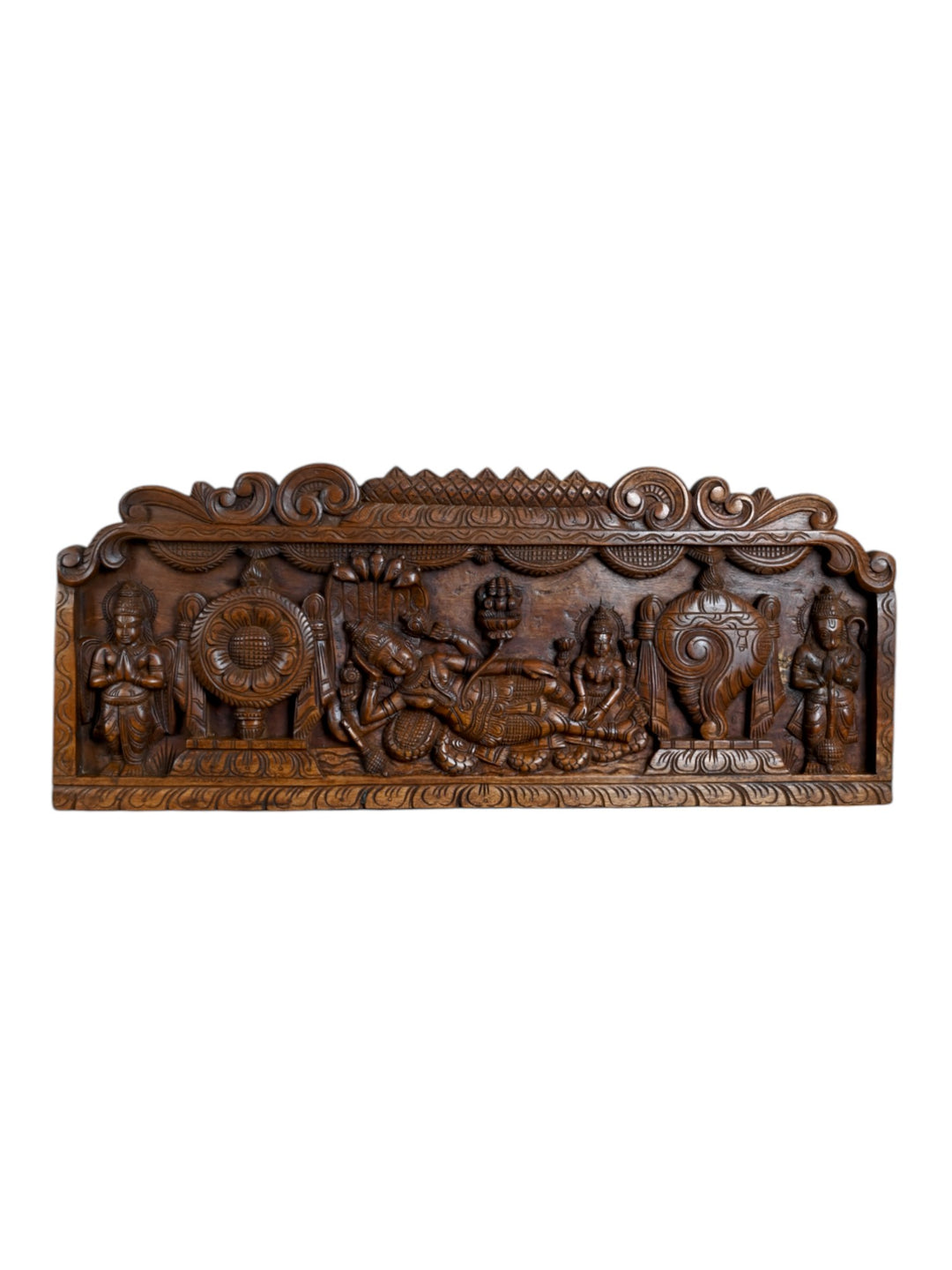 Wooden Sri Ranganathar panel
