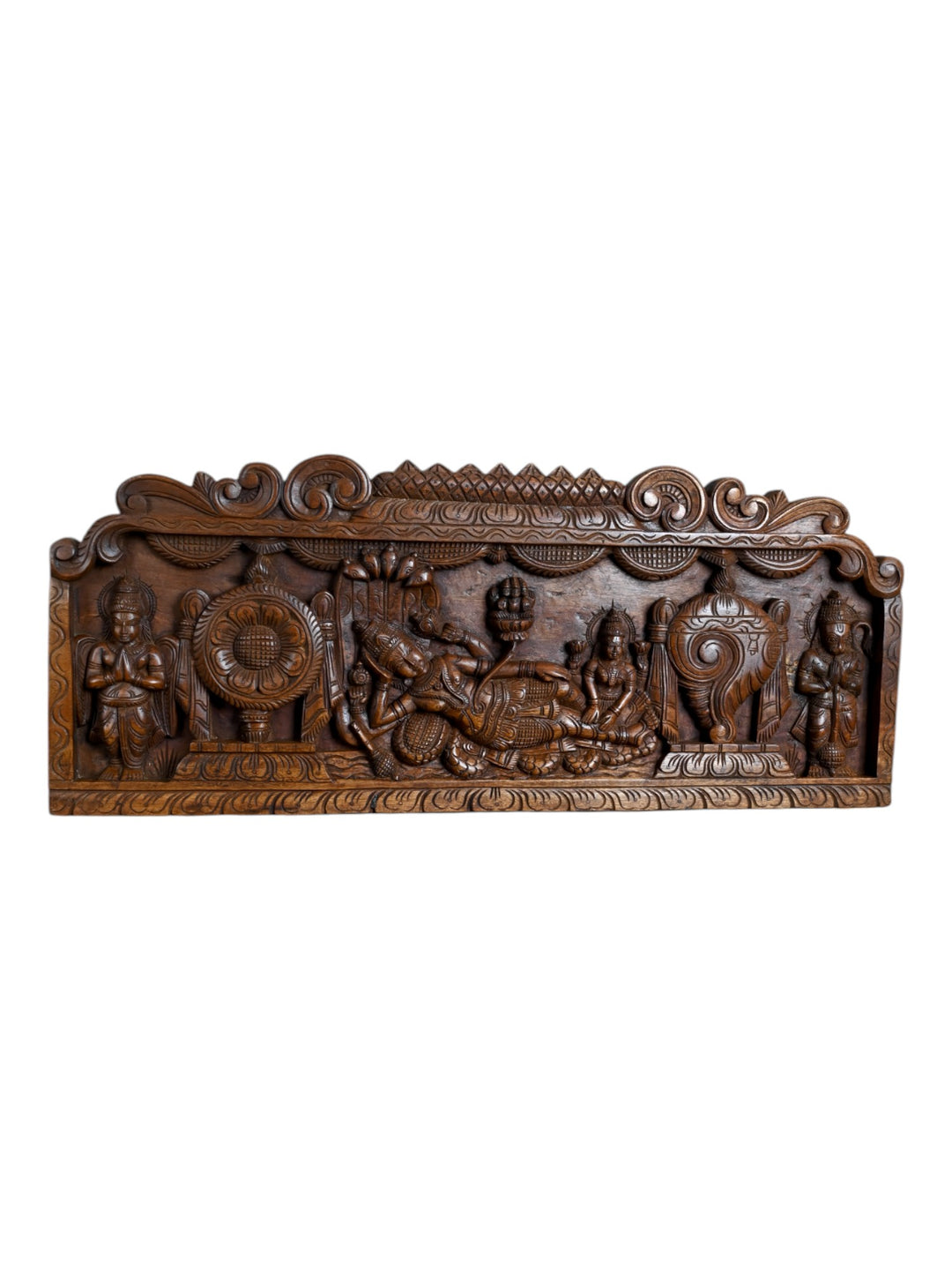 Wooden Sri Ranganathar panel