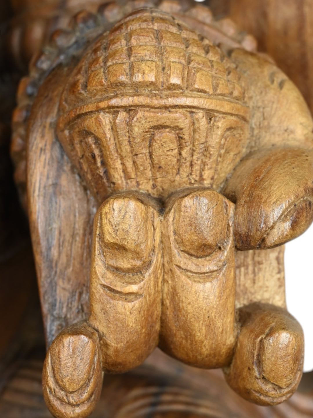 Vaagai Wood Ganesh Statue 36"