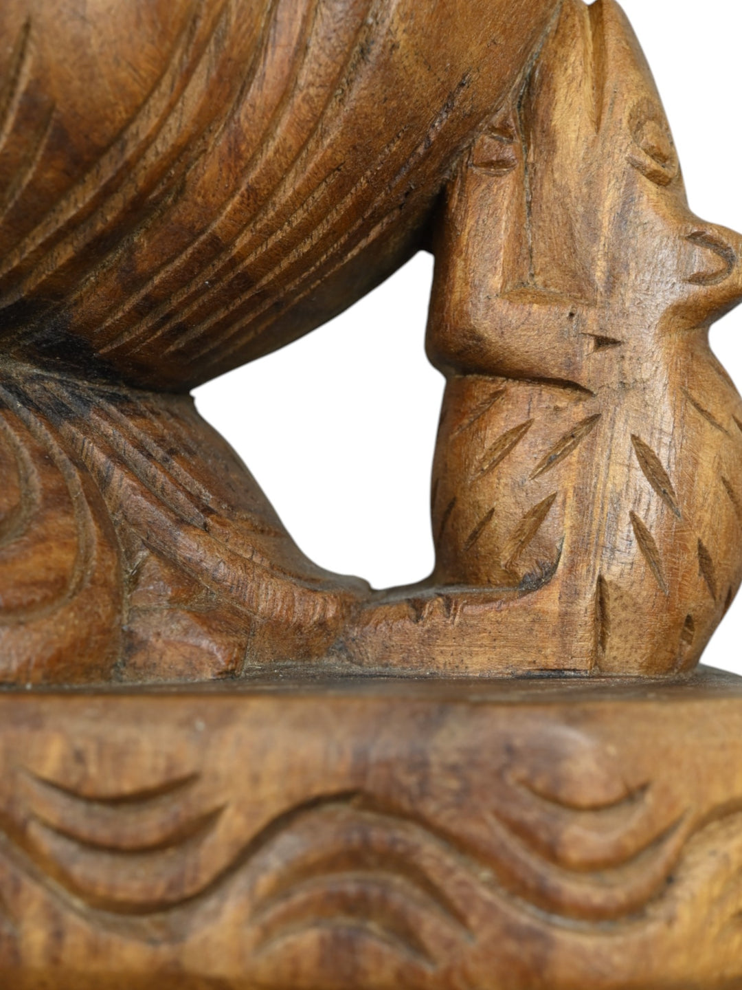 Vaagai Wood Ganesh Statue 36"