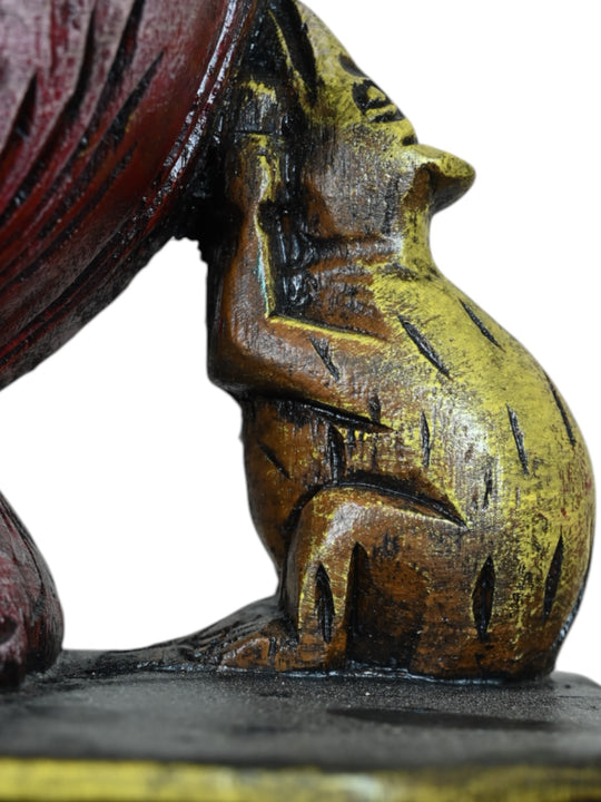 Multicolored Lord Lambodaran Statue 36"