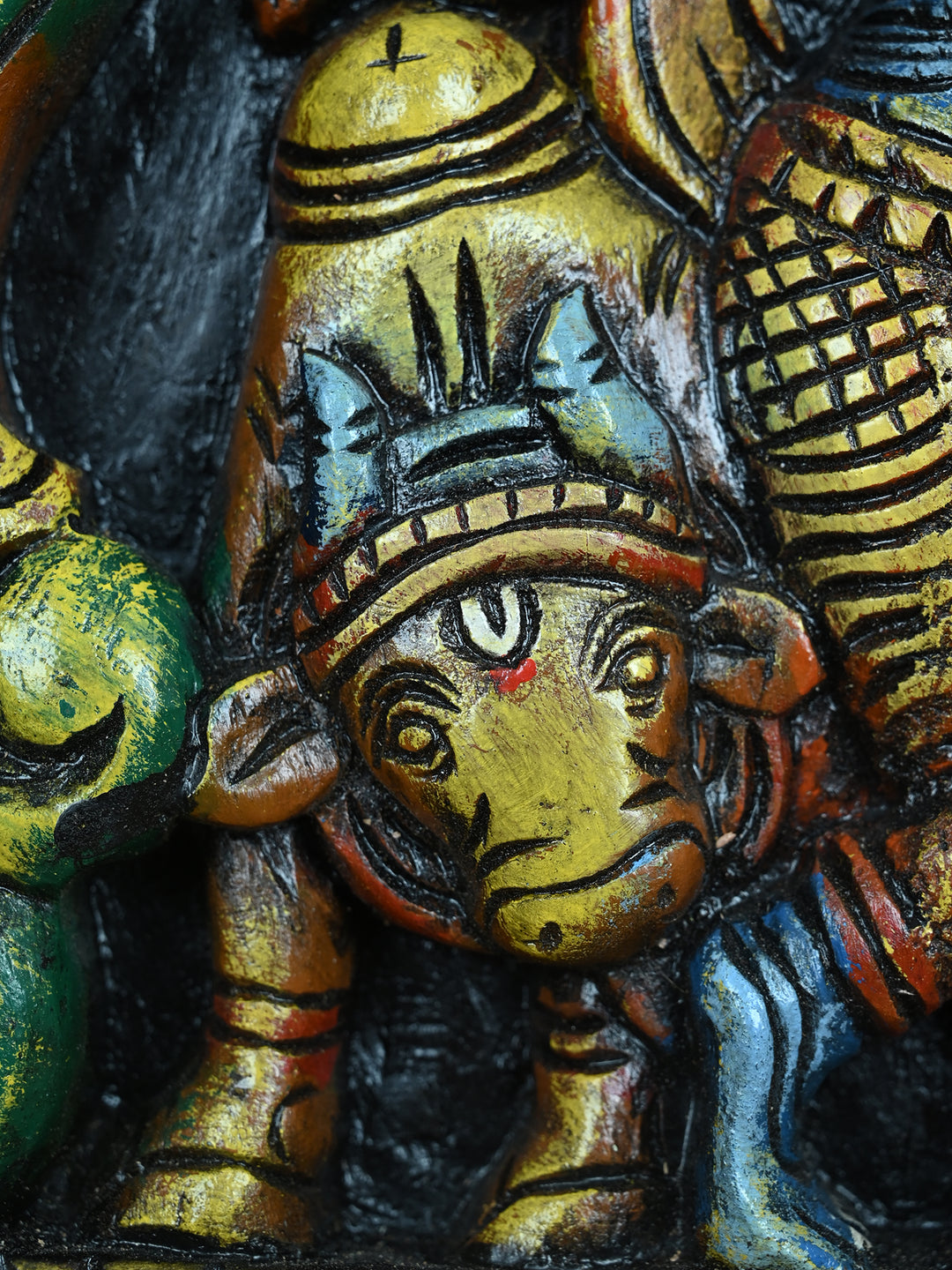Shree Radha Krishna – Crafted in Wood-12"