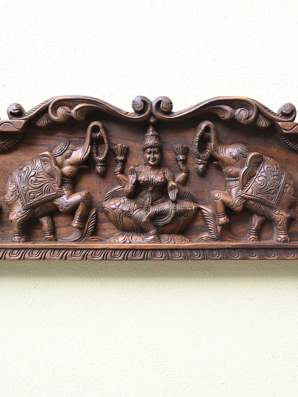 Wooden Panel of Three Deities