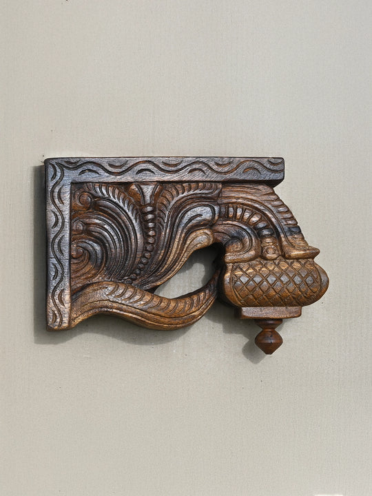 Wooden Wall Corbels – Pair of Grace 12"