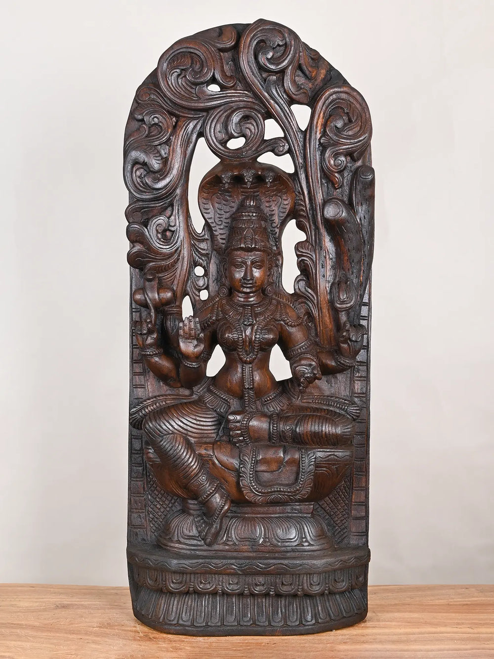 Wooden Amman statue