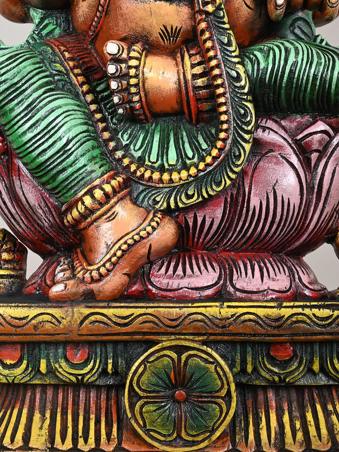 Multicolored Lord Vinayaga Statue 30"