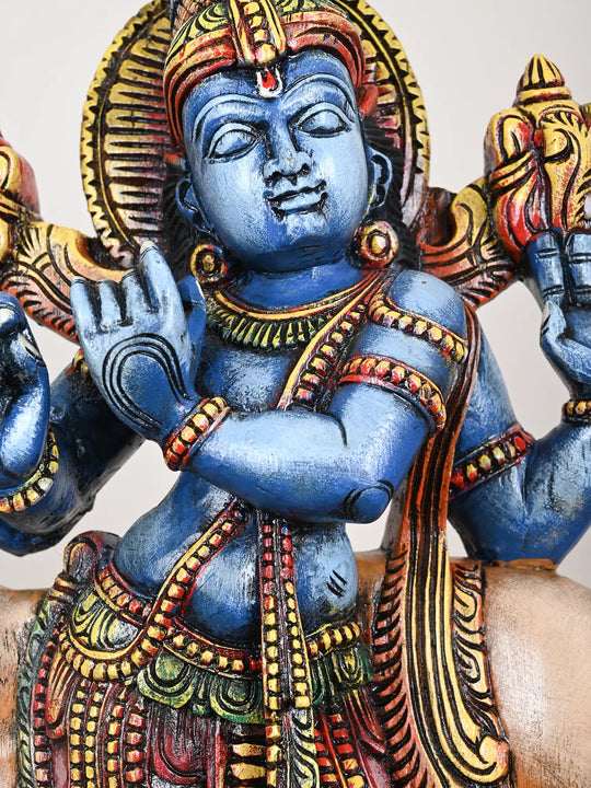 2 Ft Multicolored Lord Gopala Krishna Idol