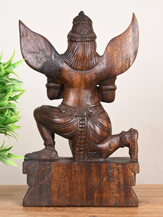 Divine Garuda Kneeling in Prayer 17"