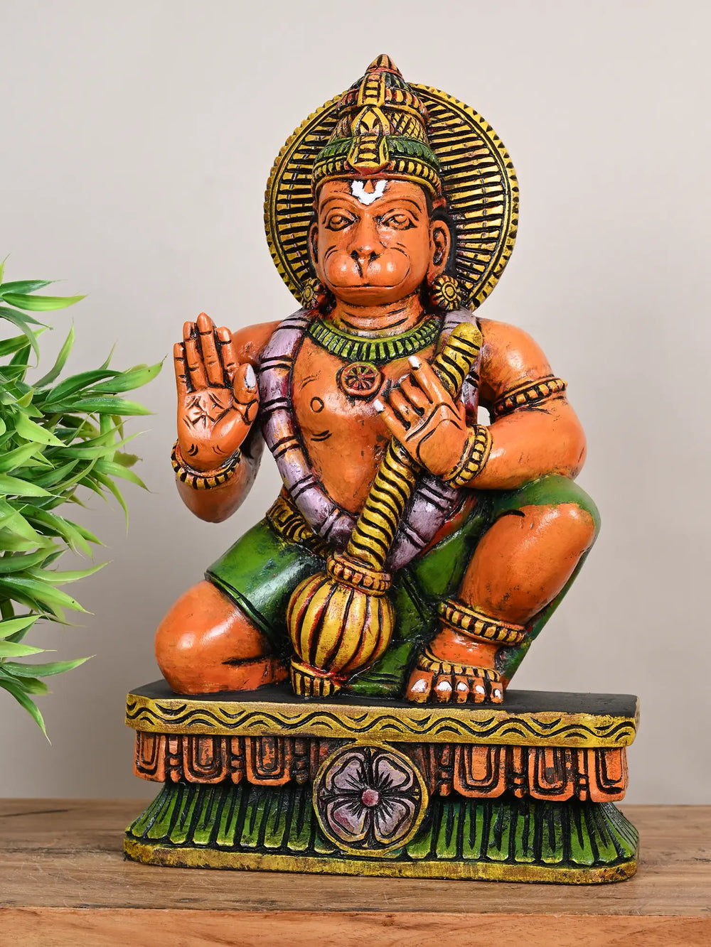  Lord Hanuman Wooden