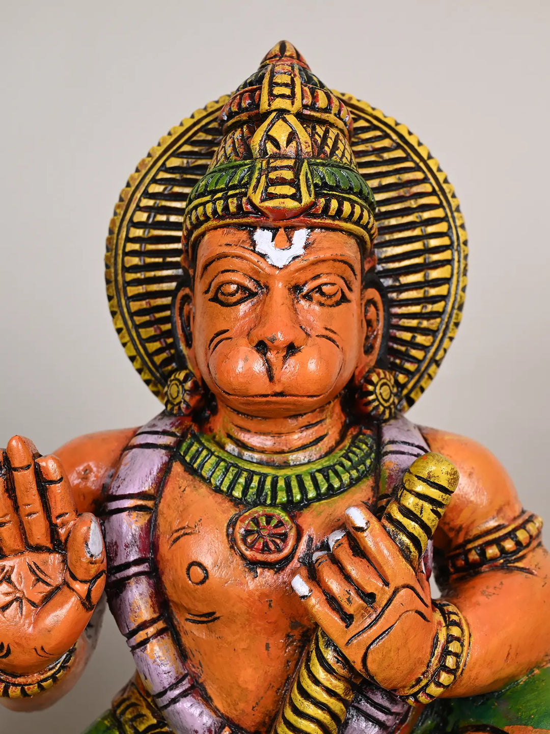  Lord Hanuman Wooden